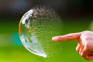 Stock Bubble Bursts